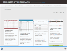 Tablet Screenshot of mstemplate.net